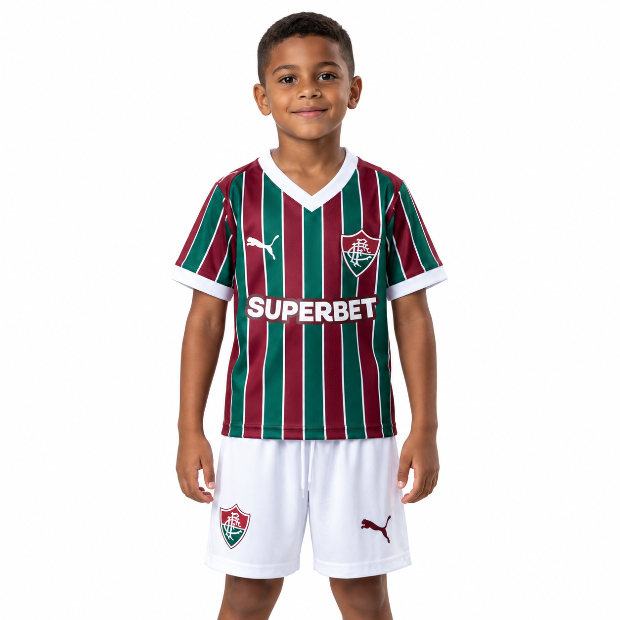 Fluminense 2026 Home - Kids Kit