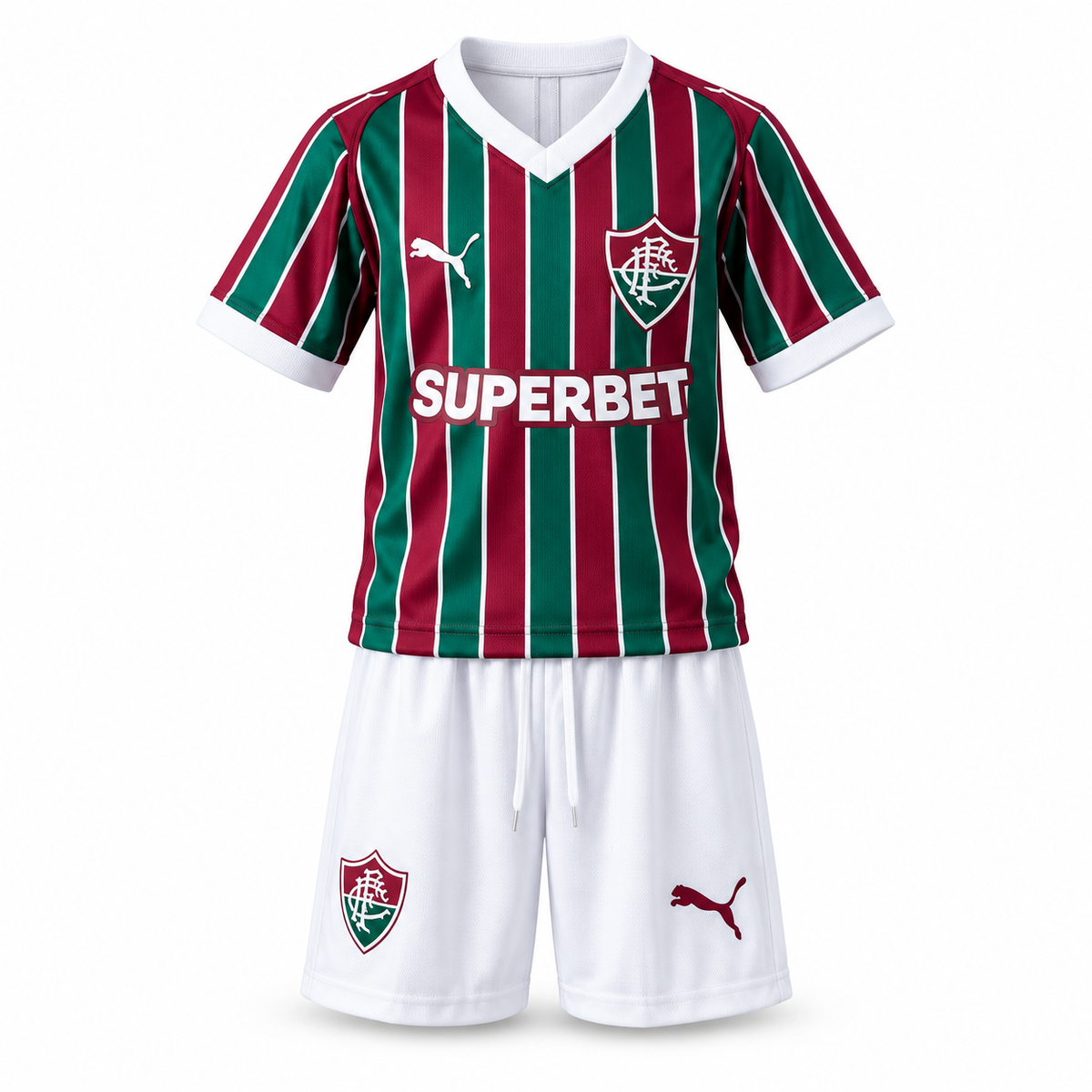 Fluminense 2026 Home - Kids Kit