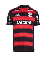 Camisa Flamengo 25/26 I Home - Todos os Patrocínios - Versão Torcedor