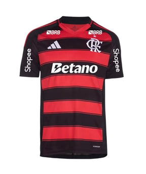 Camisa Flamengo 25/26 I Home - Todos os Patrocínios - Versão Torcedor