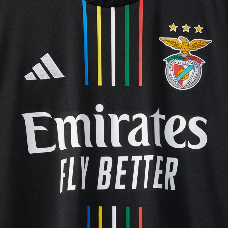 Camisa Benfica II 23/24 - Torcedor Adidas Masculina - Preta