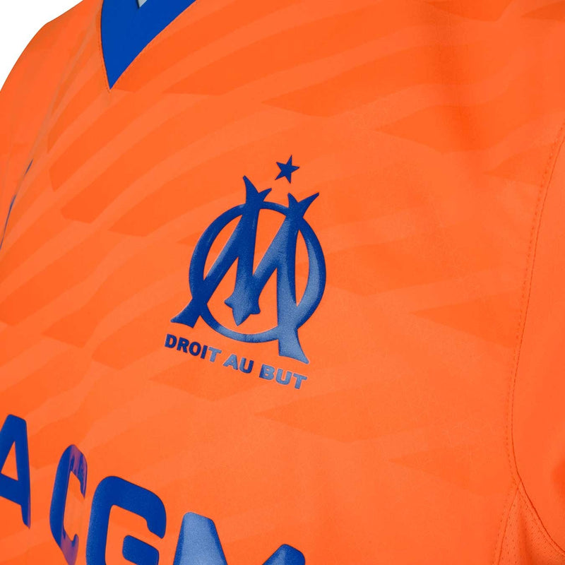 Camisa Olympique Marseille lll 24/25 - Torcedor Puma Masculina - Laranja / Azul