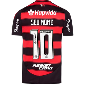 Camisa Flamengo 25/26 I Home - Todos os Patrocínios - Versão Jogador