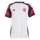 Camisa Flamengo lI 25/26 - Torcedor Adidas Feminina - Branca