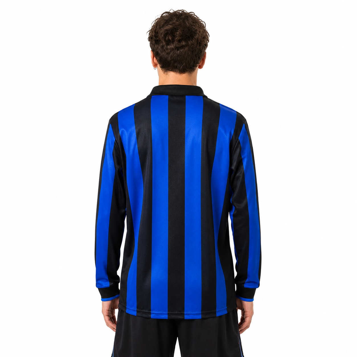 Inter de Milão 97/98 Home - Torcedor - Retrô Manga Longa