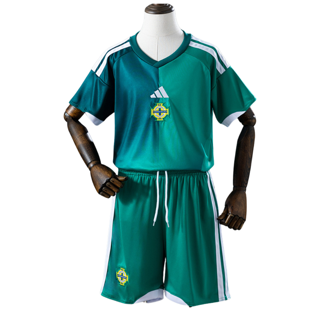 Conjunto Infantil Irlanda do Norte 2026 - Torcedor