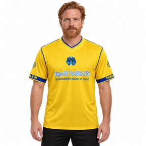 Iron Maiden x West Ham United 2008 Yellow - Retro