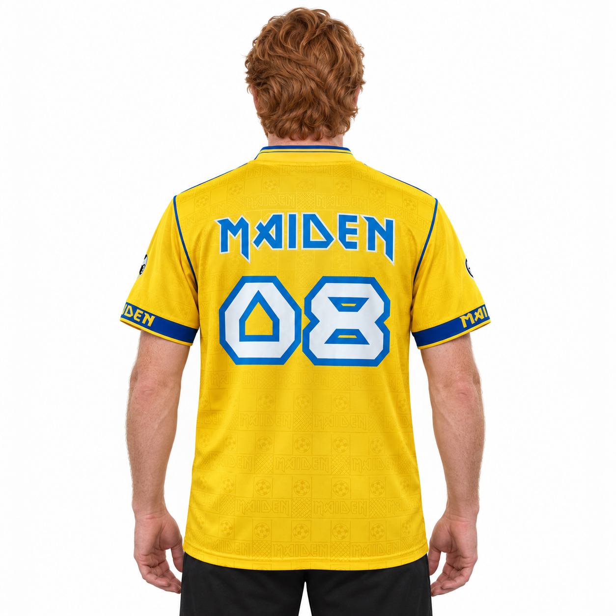 Iron Maiden x West Ham United 2008 Yellow - Retro