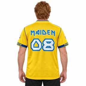 Iron Maiden x West Ham United 2008 Yellow - Retro