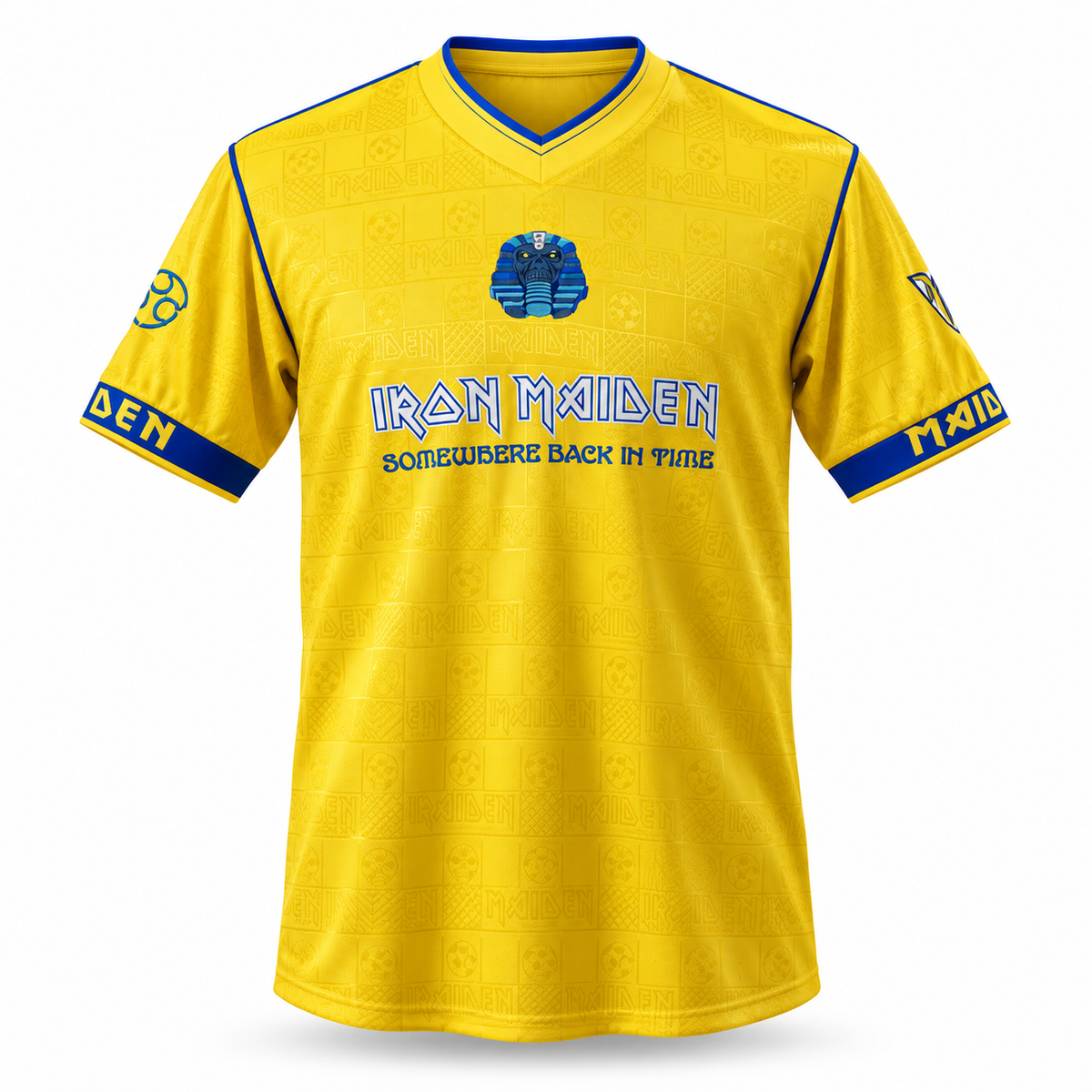 Iron Maiden x West Ham United 2008 Yellow - Retro