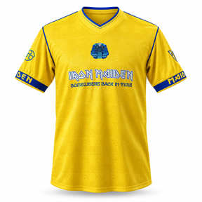 Iron Maiden x West Ham United 2008 Yellow - Retro
