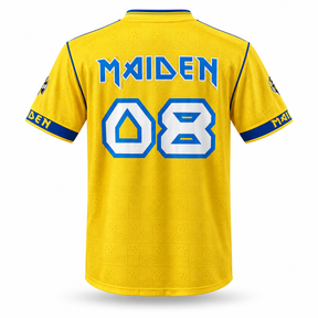 Iron Maiden x West Ham United 2008 Yellow - Retro