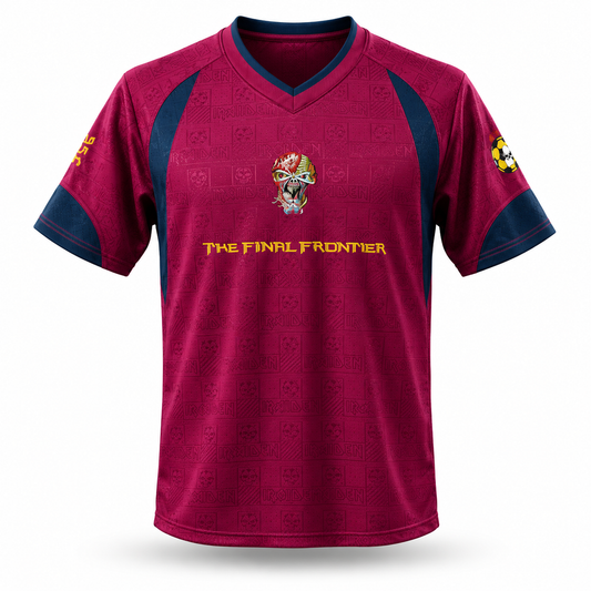 Iron Maiden x West Ham United 2010 Visitante - Retrô