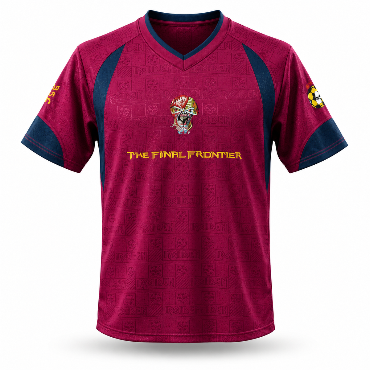Iron Maiden x West Ham United 2010 Away - Retro
