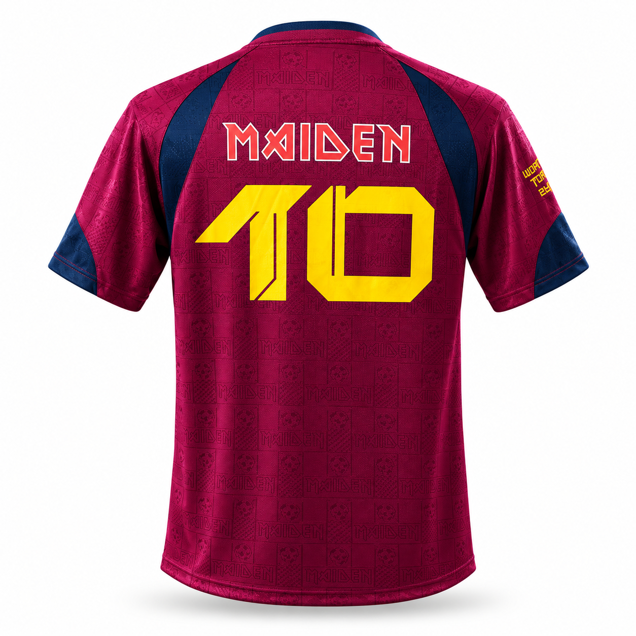 Iron Maiden x West Ham United 2010 Visitante - Retro