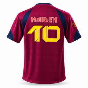 Iron Maiden x West Ham United 2010 Visitante - Retro