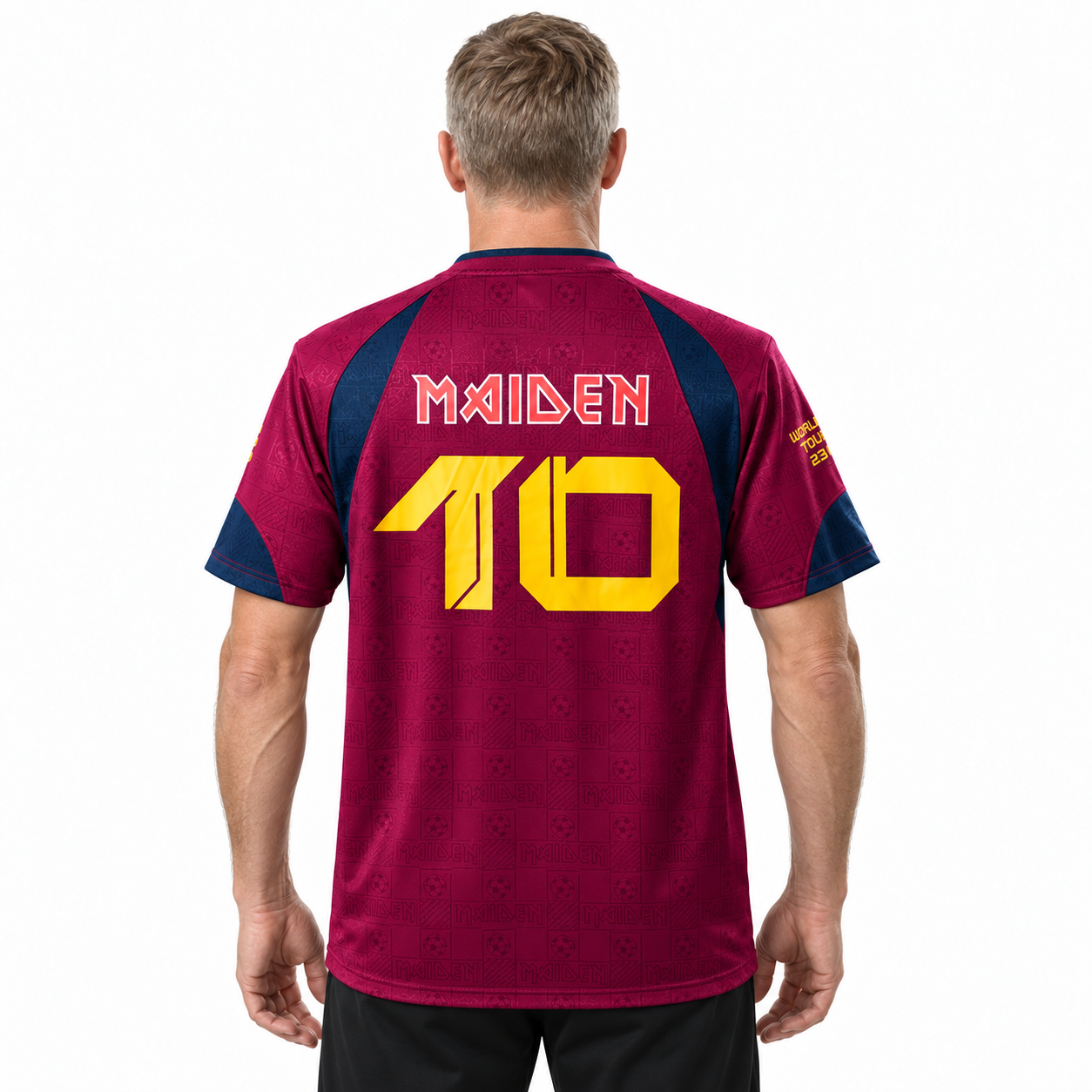 Iron Maiden x West Ham United 2010 Visitante - Retro