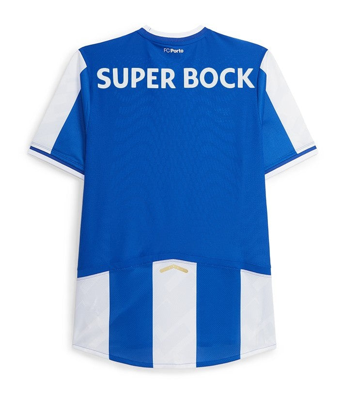 Camisa FC Porto Home 25/26 Torcedor New Balance Masculina - Azul e Branco