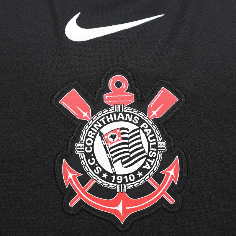 Camisa Corinthians Il 25/26 - Torcedor Nike Masculina - Preta