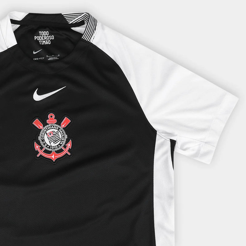 Camisa Corinthians Il 25/26 - Torcedor Nike Masculina - Preta