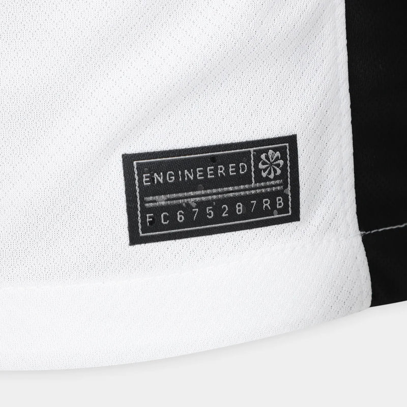 Camisa Corinthians I 25/26 - Torcedor Nike Masculina - Branca com detalhes em preto