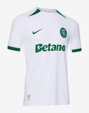 Camisa Sporting CP Edição comemorativa 60 anos 24/25 - Torcedor Nike Masculina - Branca com detalhes em verde