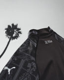 Camisa AC Milan llll 23/24 - Torcedor Puma Masculina - Preta com detalhes em cinza