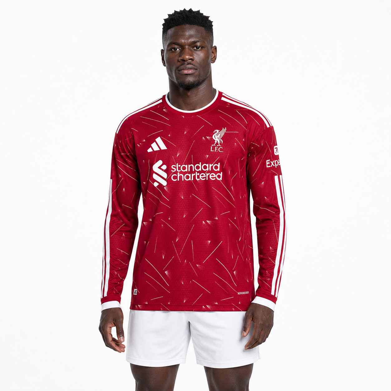 Liverpoll FC 26/27 Home - Manga Longa - Jogador