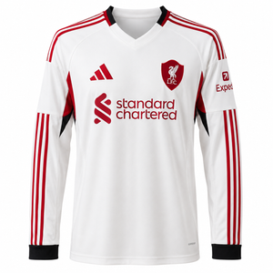 Liverpool FC 25/26 Visitante Manga Longa - Torcedor
