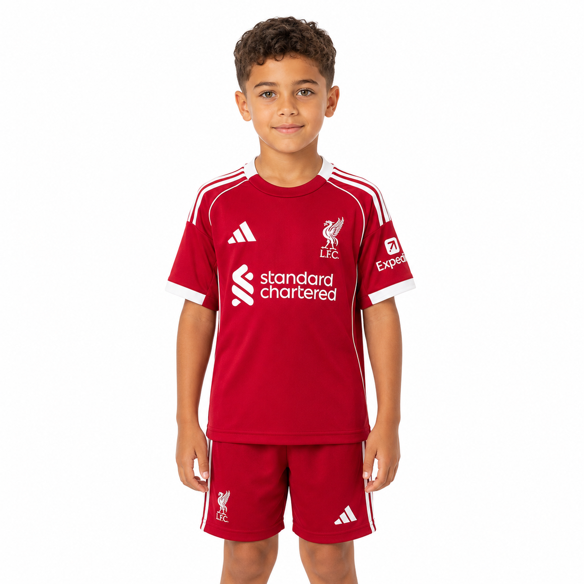 Liverpool FC 25/26 Titular - Conjunto Infantil