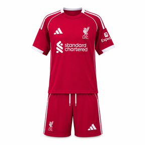 Liverpool FC 25/26  Home - Kids Kit