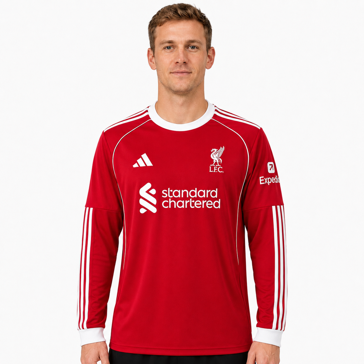 Liverpool FC 25/26 Home Long Sleeve - Fan