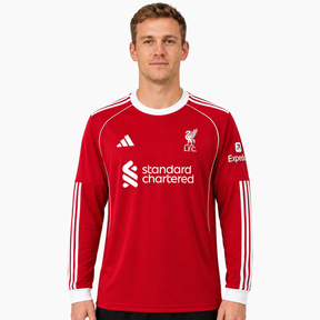 Liverpool FC 25/26 Home Long Sleeve - Torcedor