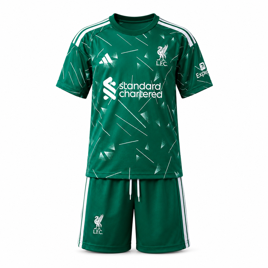 Liverpool FC 26/27 Goleiro Home - Kids Kit