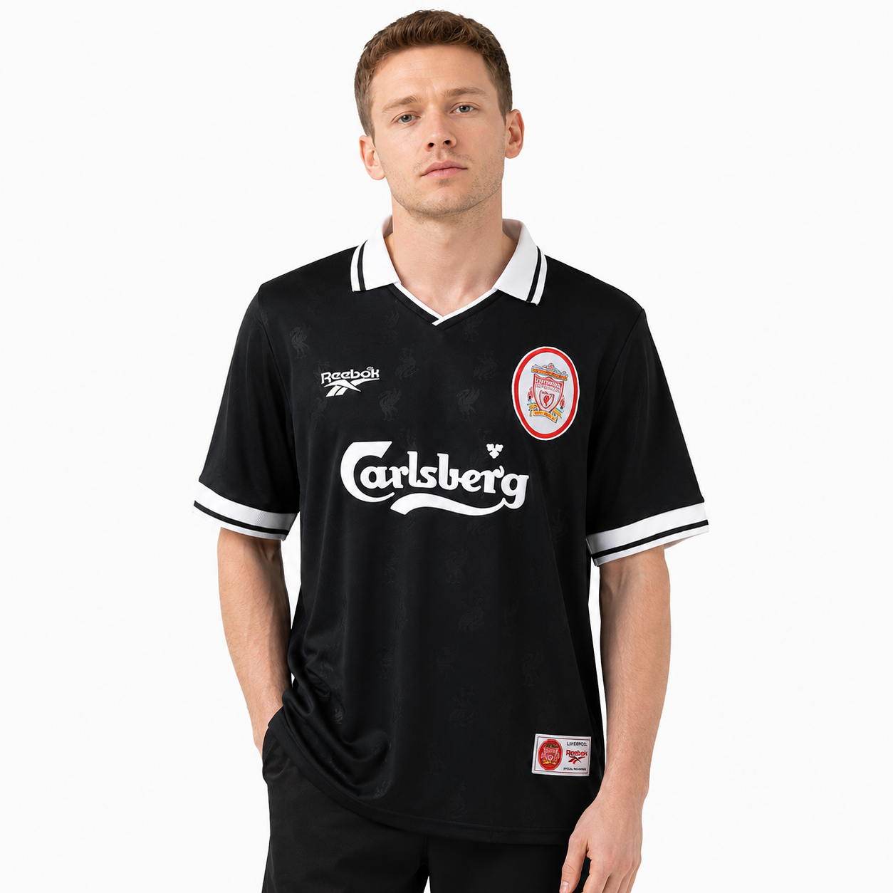 Liverpool FC 96/97 Black - Retrô