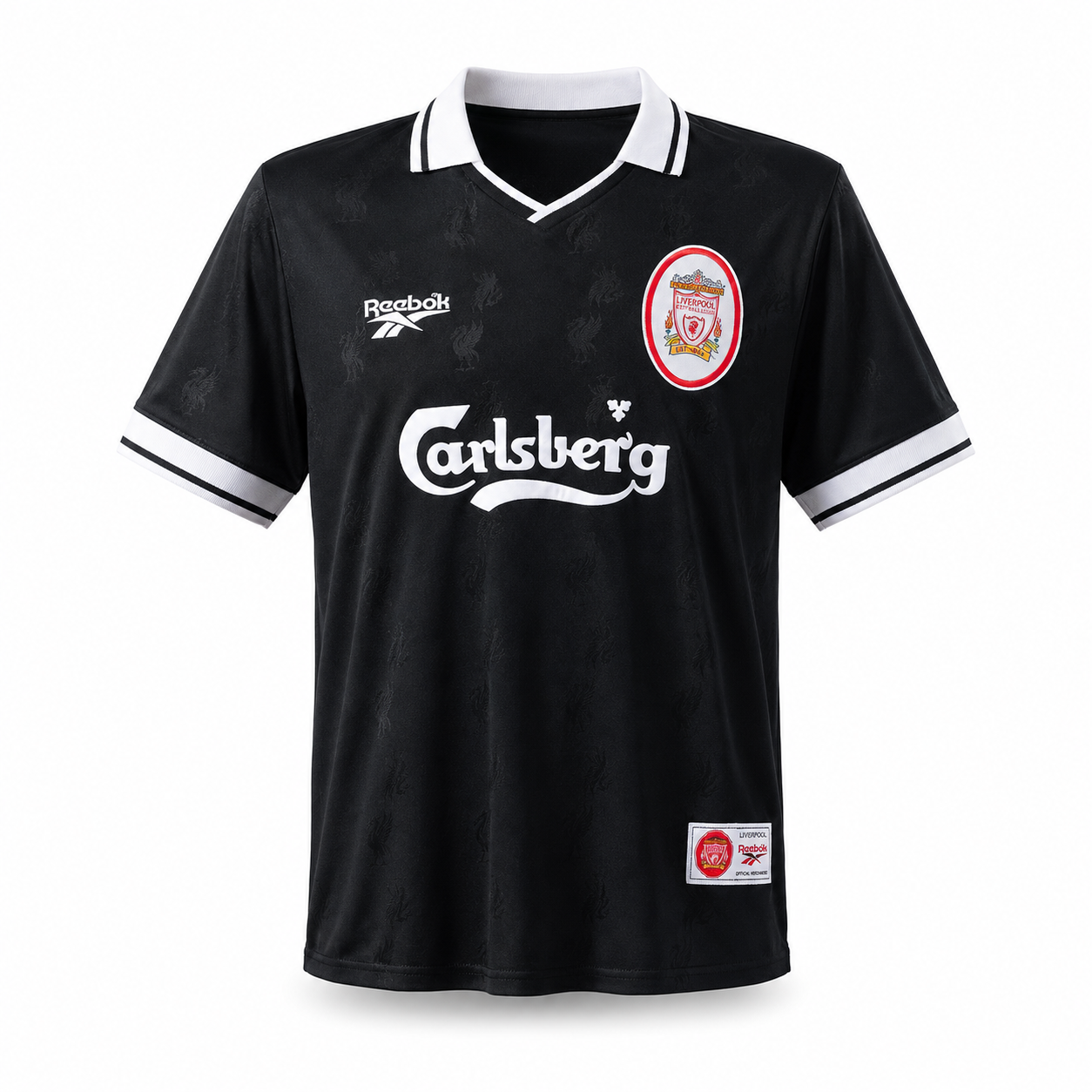 Liverpool FC 96/97 Black - Retrô