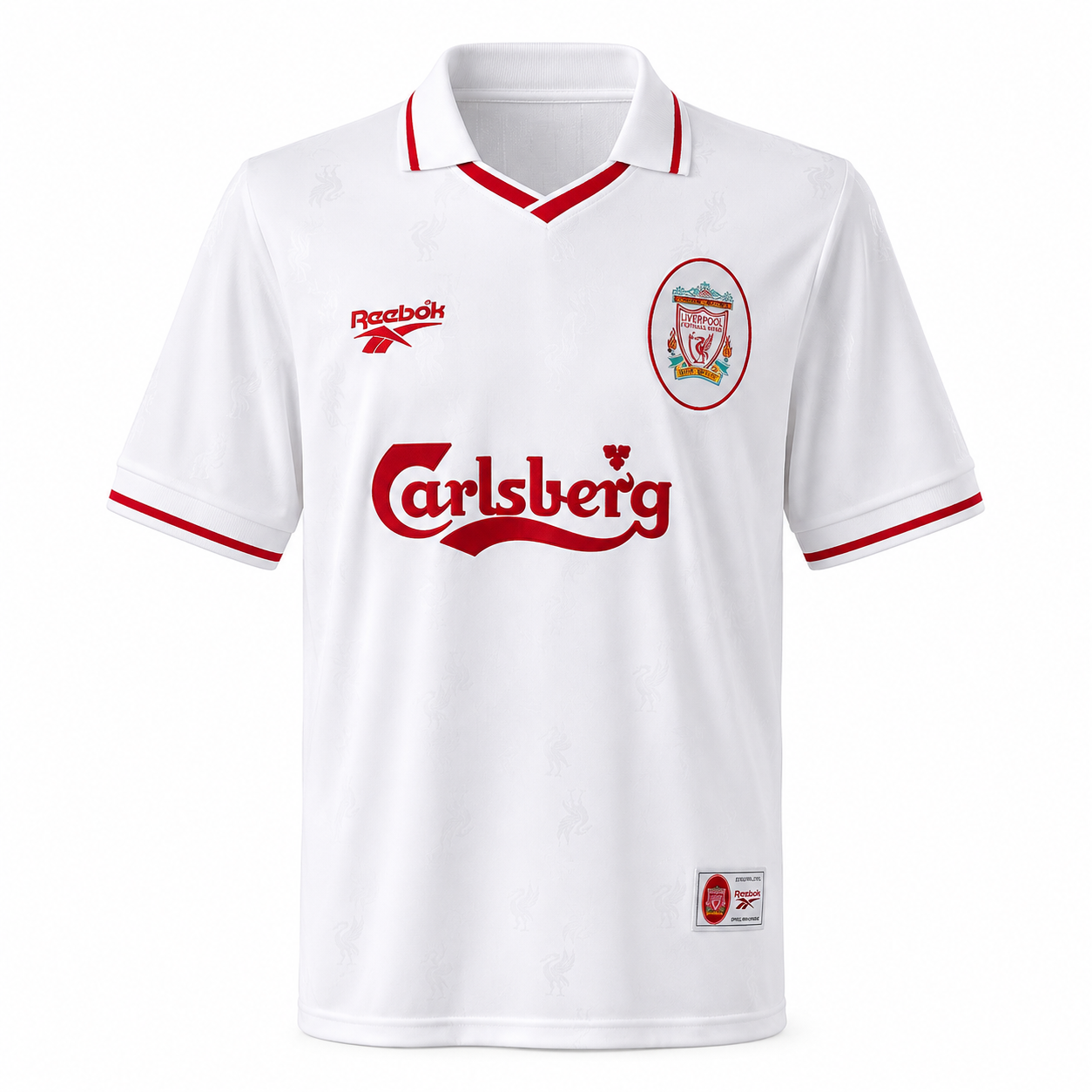 Liverpool FC 96/97 White - Retrô