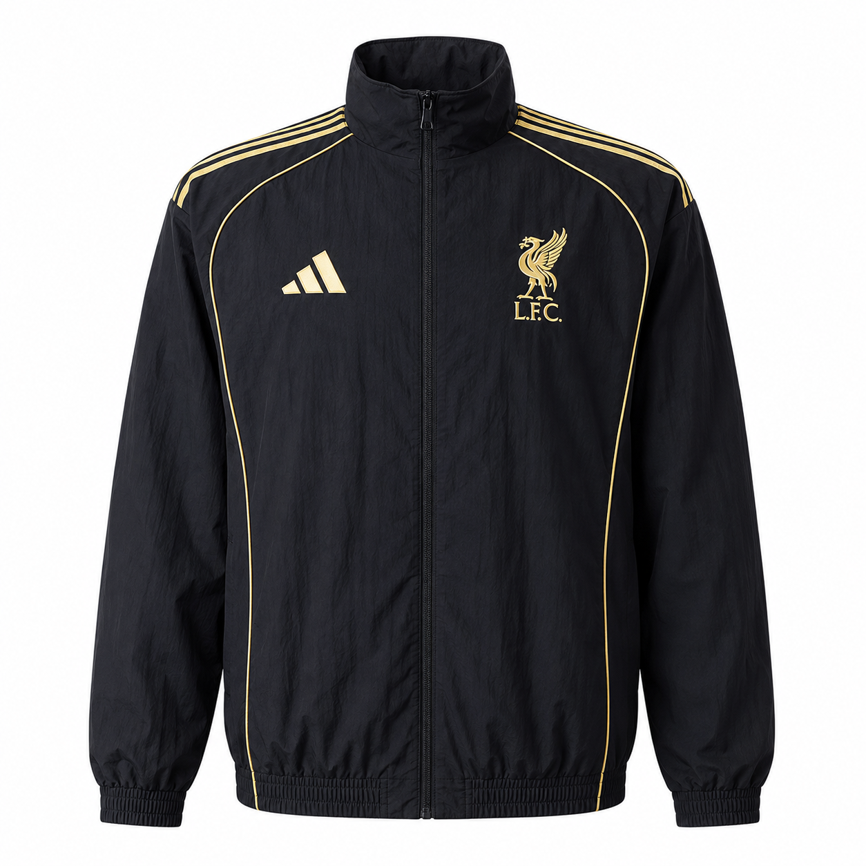 Liverpool FC Jacket Windbreaker Black - Veste