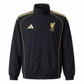 Liverpool FC Jacket Windbreaker Black - Veste