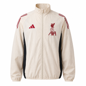 Liverpool FC Jacket Windbreaker Off-White - Veste