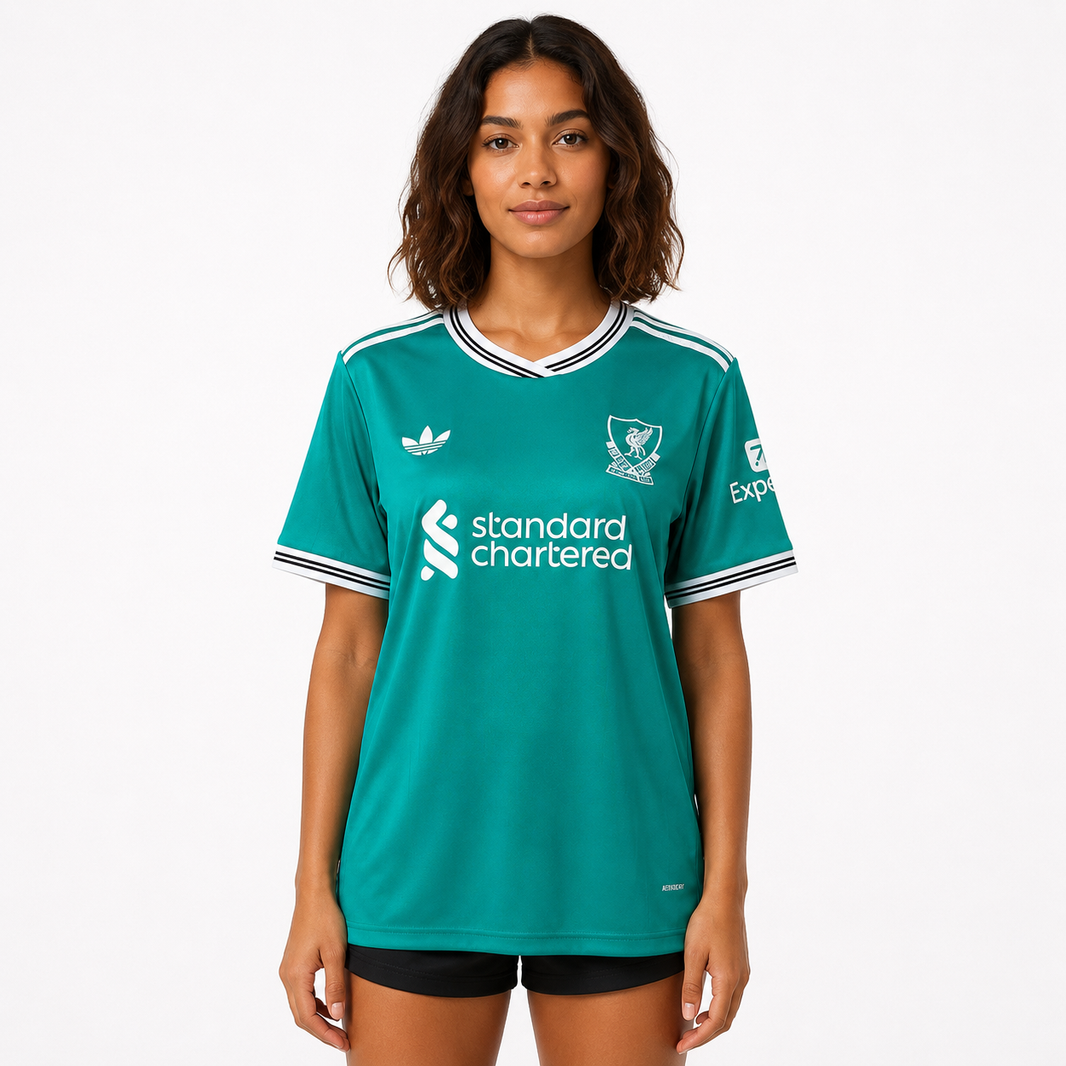 Liverpool FC Feminina 25/26 Terceiro Uniforme - Torcedor