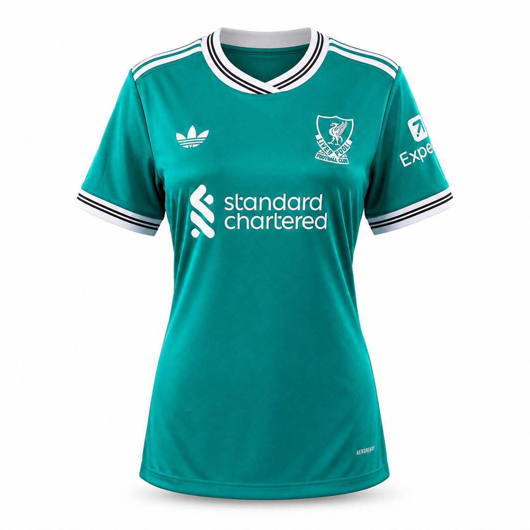 Liverpool FC Feminina 25/26 Terceiro Uniforme - Torcedor