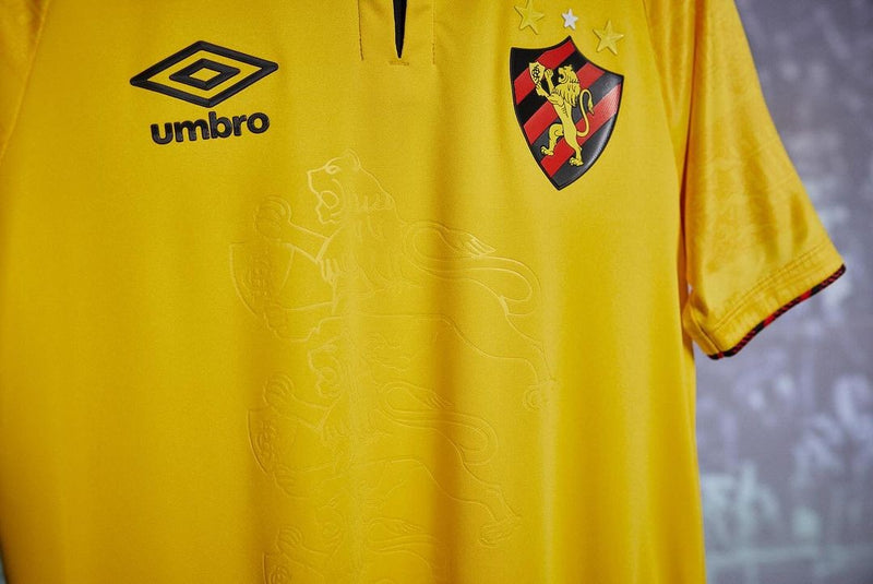 Camisa Sport Recife Il 24/25 - Torcedor Umbro Masculina - Amarela