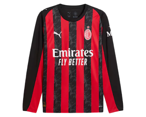 Camisa AC Milan 25/26 I Titular - Manga Longa