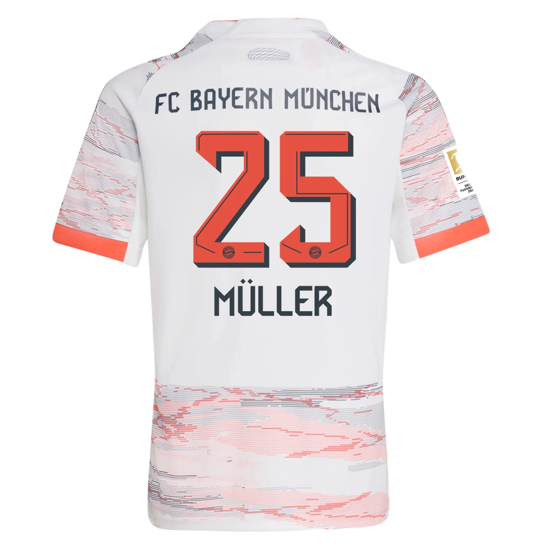 Camisa Thomas Müller - Bayern de Munique 25/26 II Away - Versão Torcedor