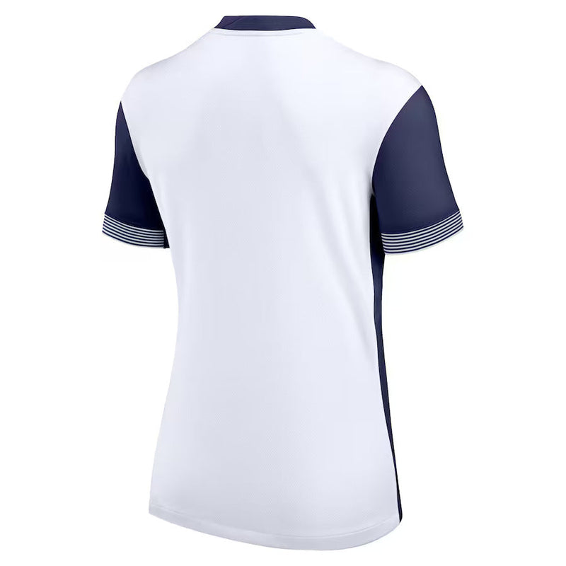 Camisa Tottenham I 24/25 - Torcedor Nike Feminina - Branca com detalhes em azul