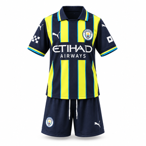 Manchester City 24/25 Away - Kids Kit