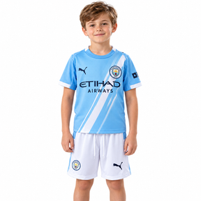 Manchester City 25/26 Home - Kids Kit