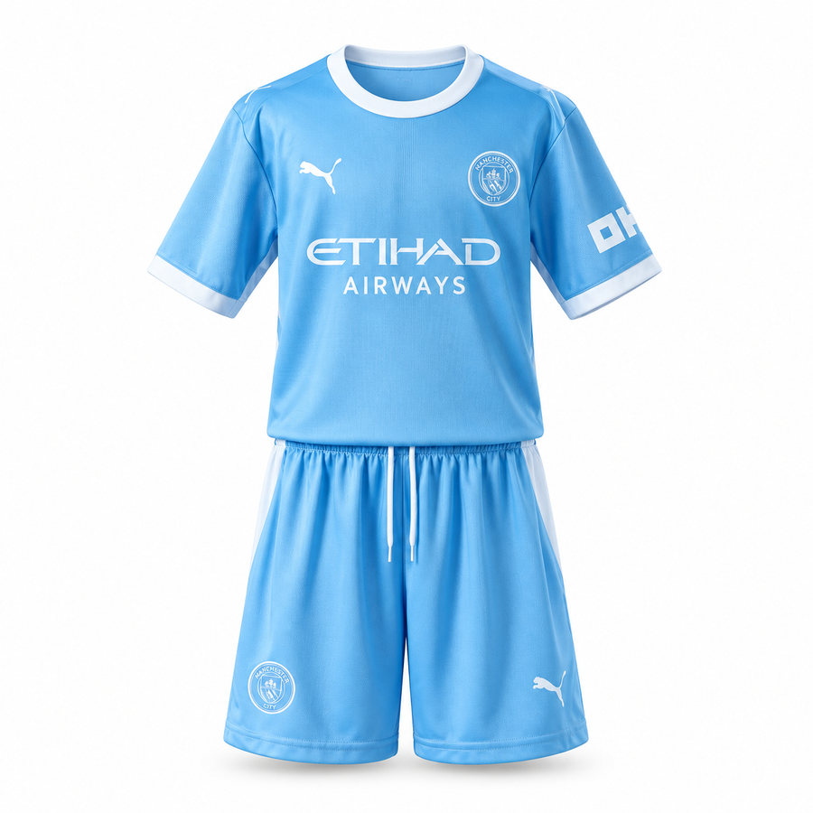 Manchester City 26/27 Home - Kids Kit