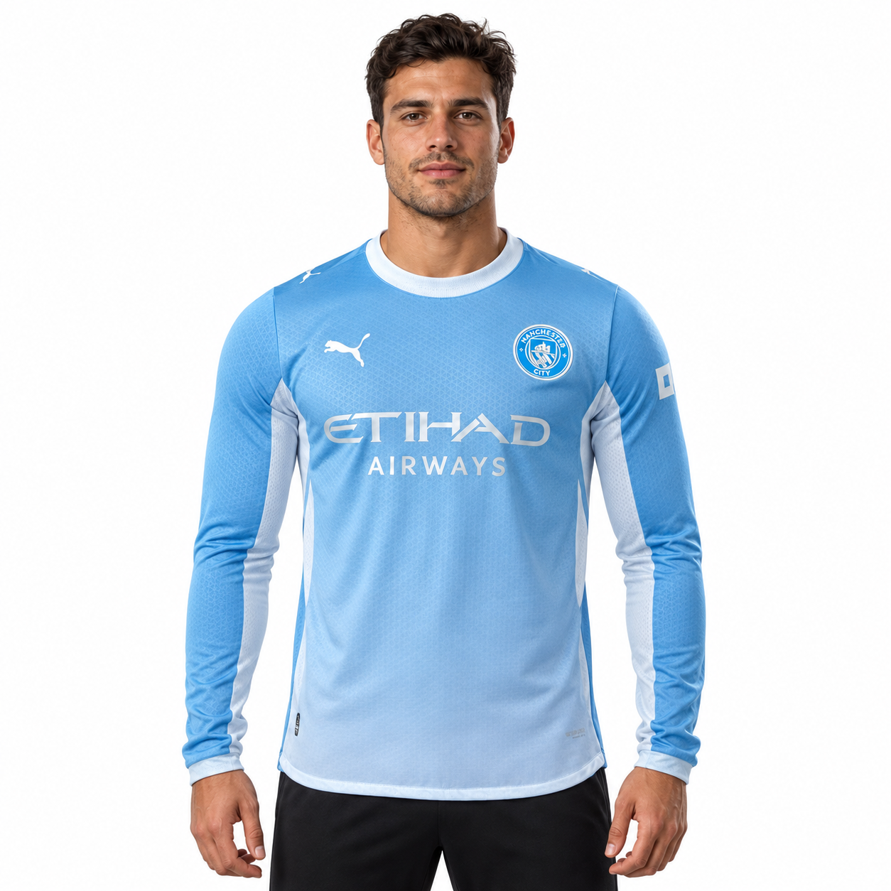 Manchester City 26/27 Local - Manga Larga - Jugador